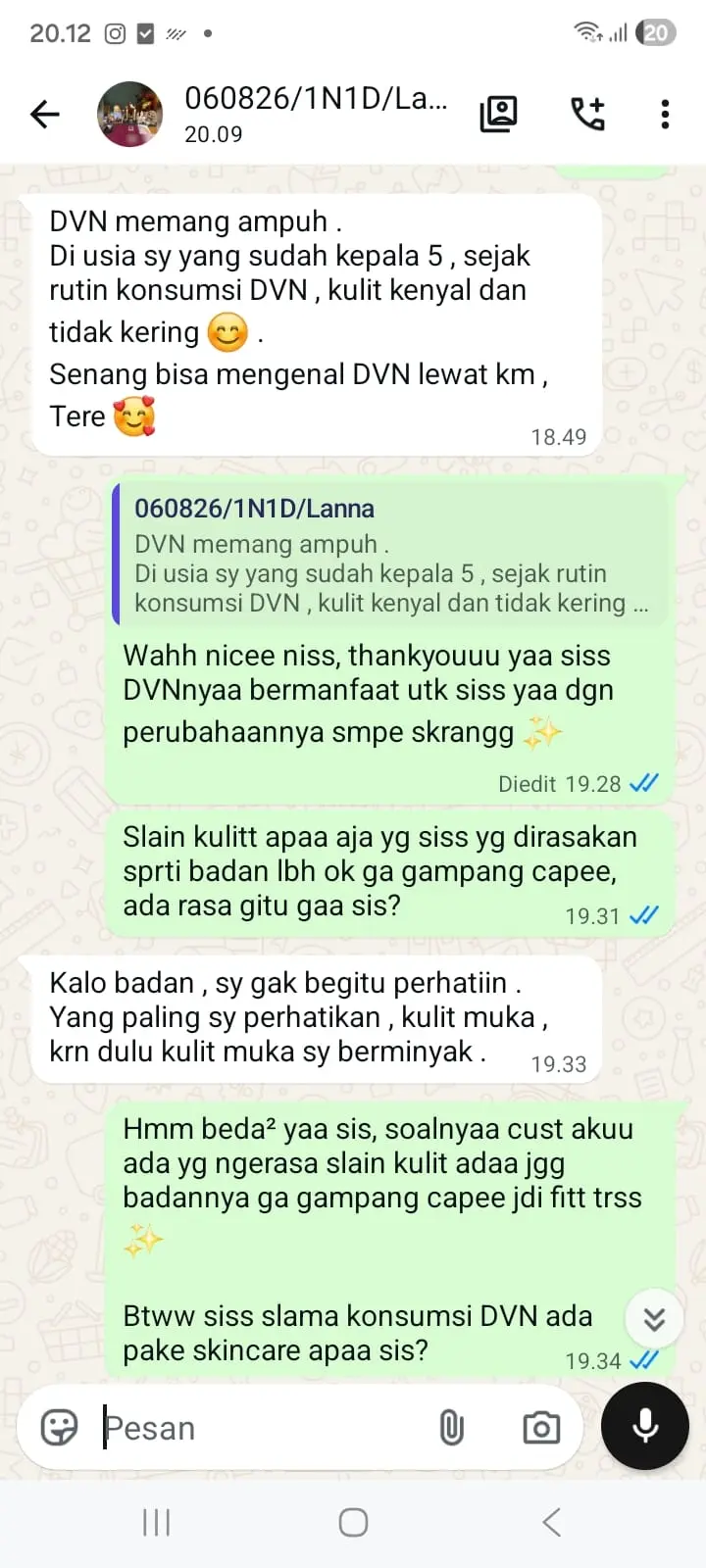 Testimoni Pelanggan 2